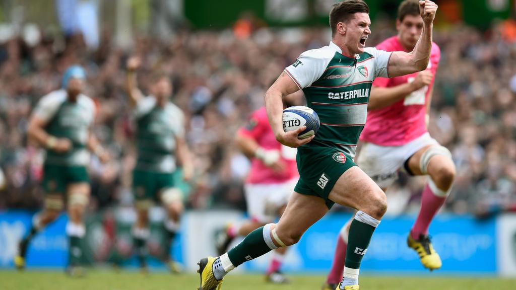 Freddie Burns celebrates