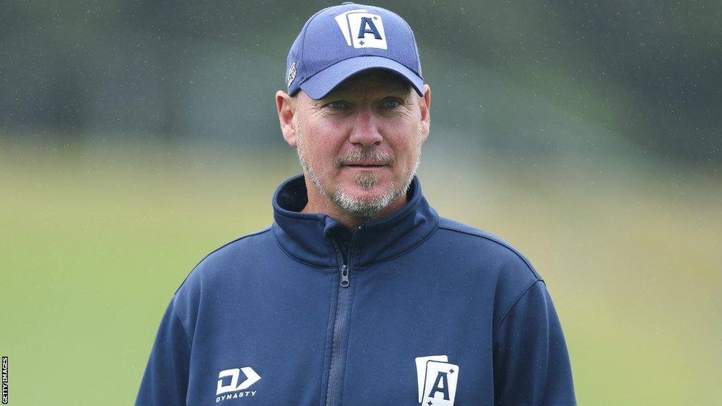 Doug Watson while coaching Auckland