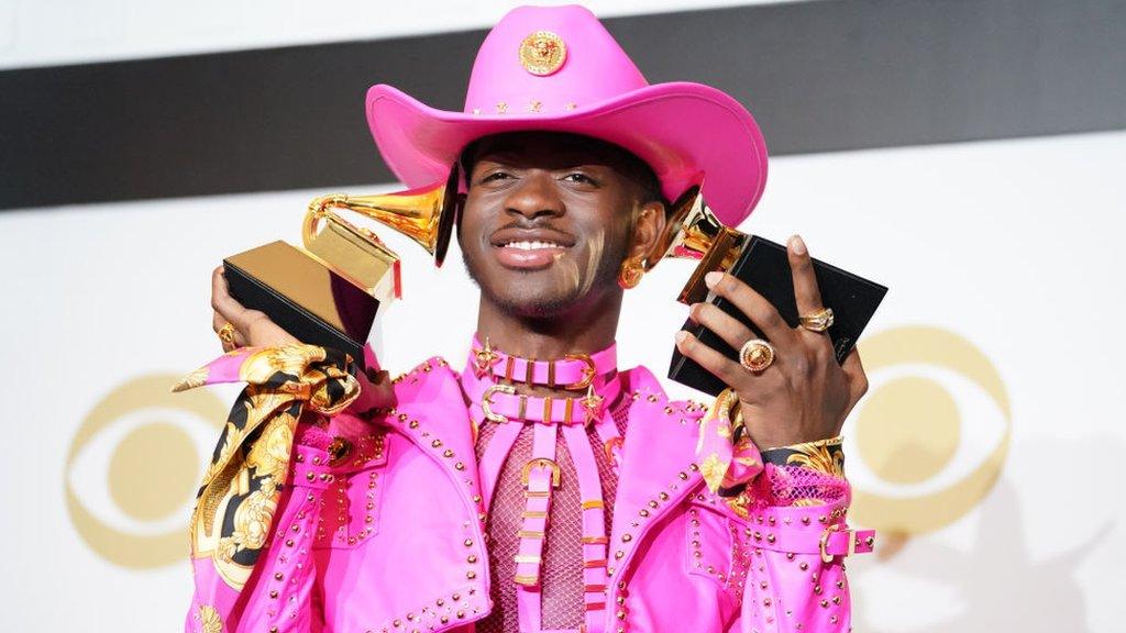 Lil Nas X at the Grammys