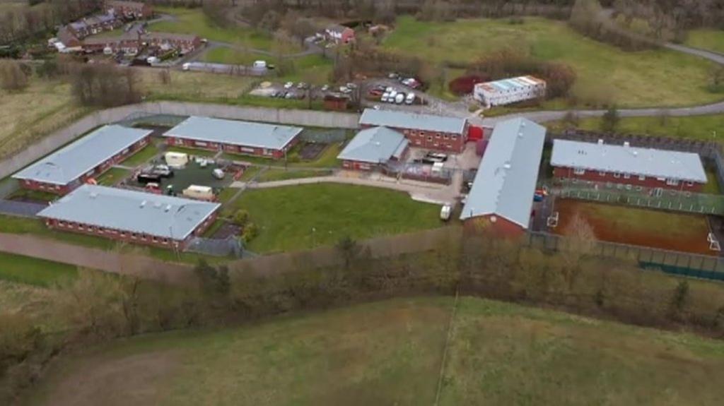 Aerial view of Medomsley Detention Centre