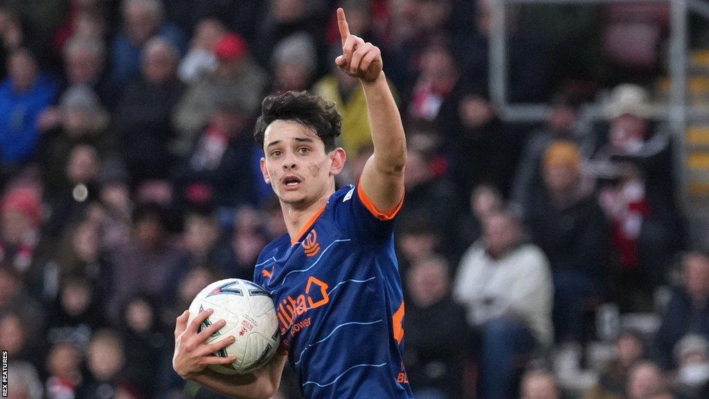 Arsenal midfielder Charlie Patino scored three goals in 37 games on loan for Blackpool last season