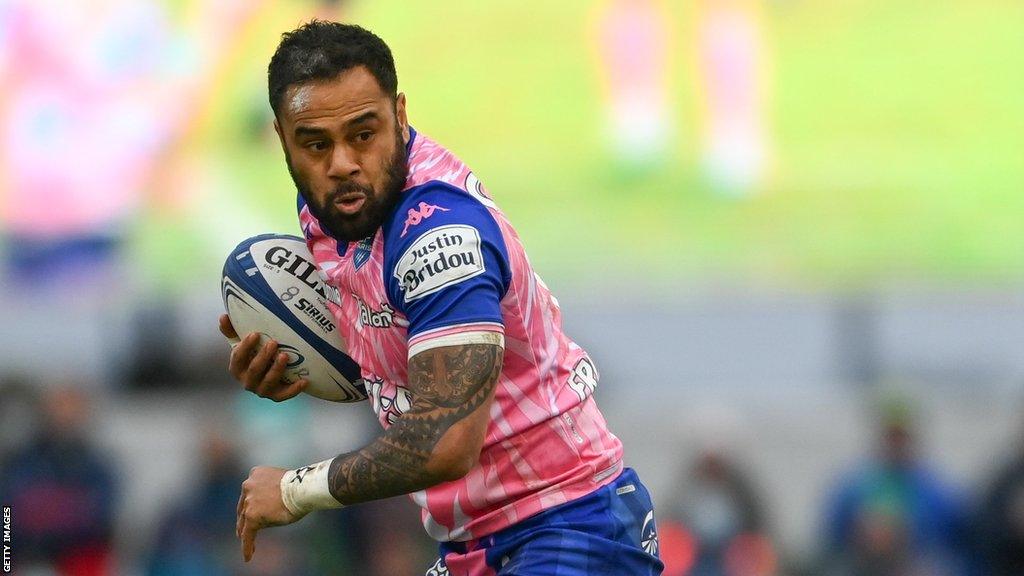 Telusa Veainu spent five years at Leicester Tigers before joining Stade Francais in 2020