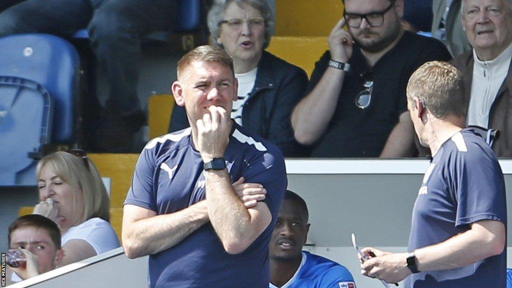 Stockport County boss Dave Challinor