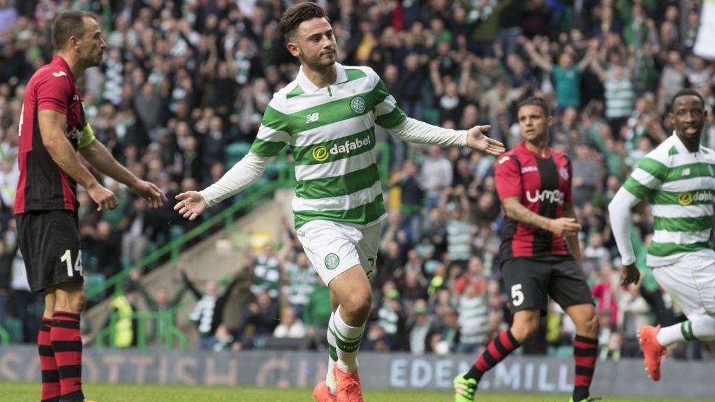 Patrick Roberts scored Celtic's third goal