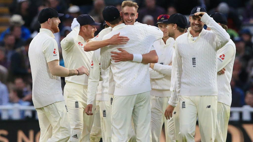 England celebrate win