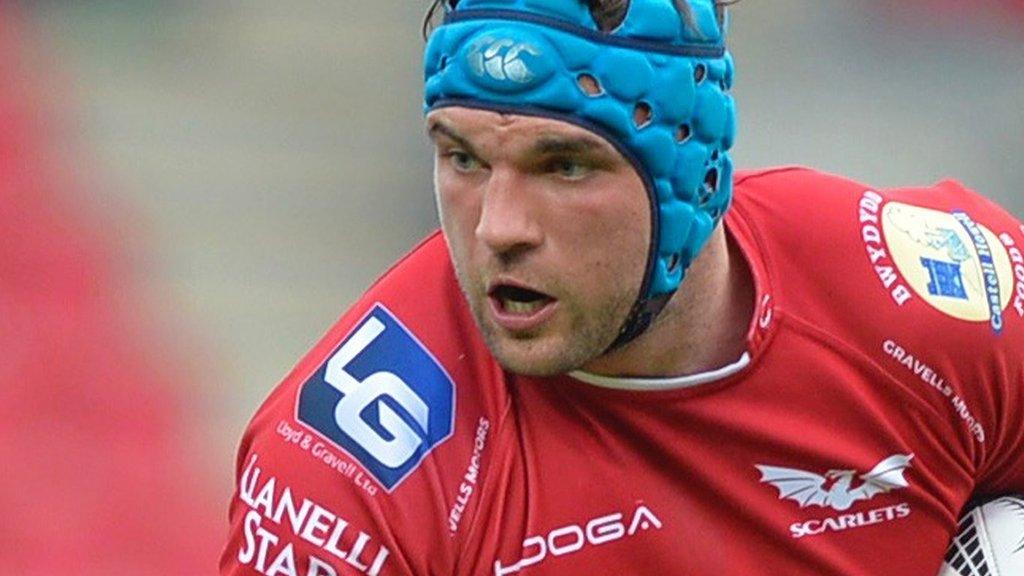 Scarlets forward Tadgh Beirne