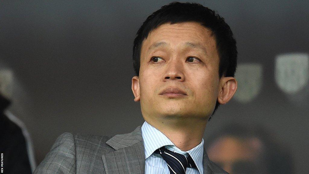 Guochuan Lai replaced Jeremy Peace as West Bromwich owner in 2016