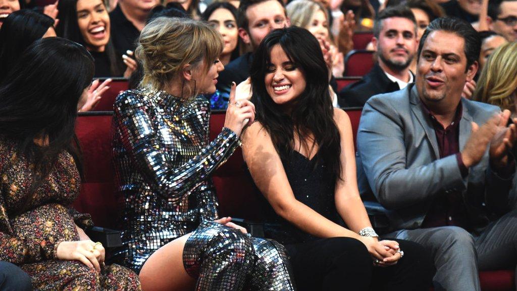 Taylor Swift and Camila Cabello