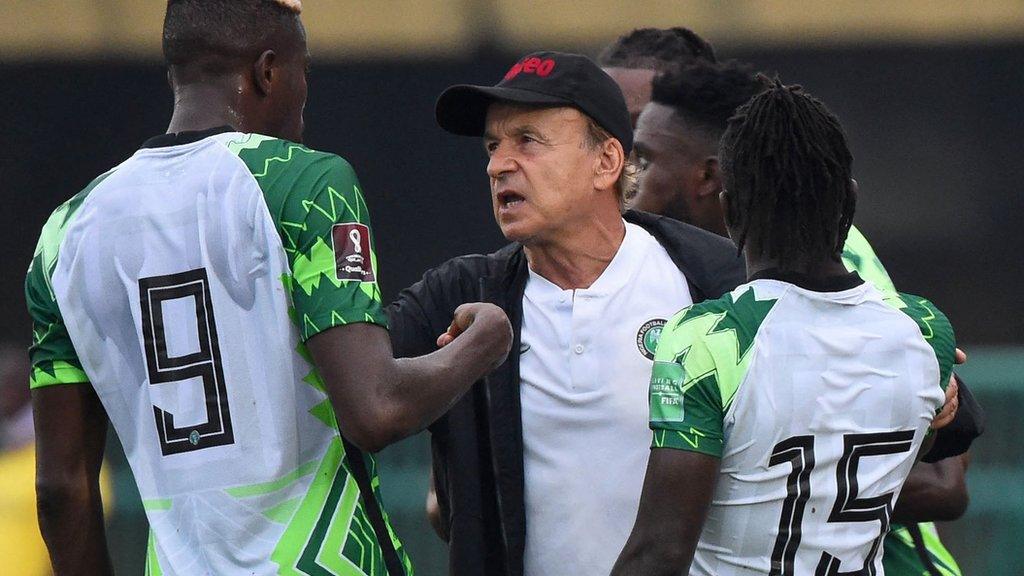 Former Nigeria coach Gernot Rohr