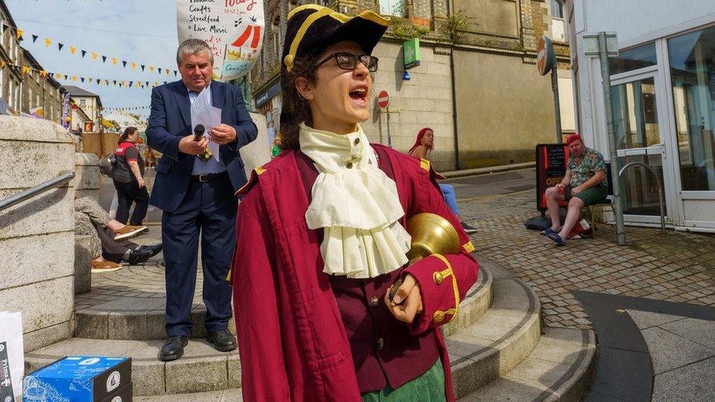 Redruth Town crier