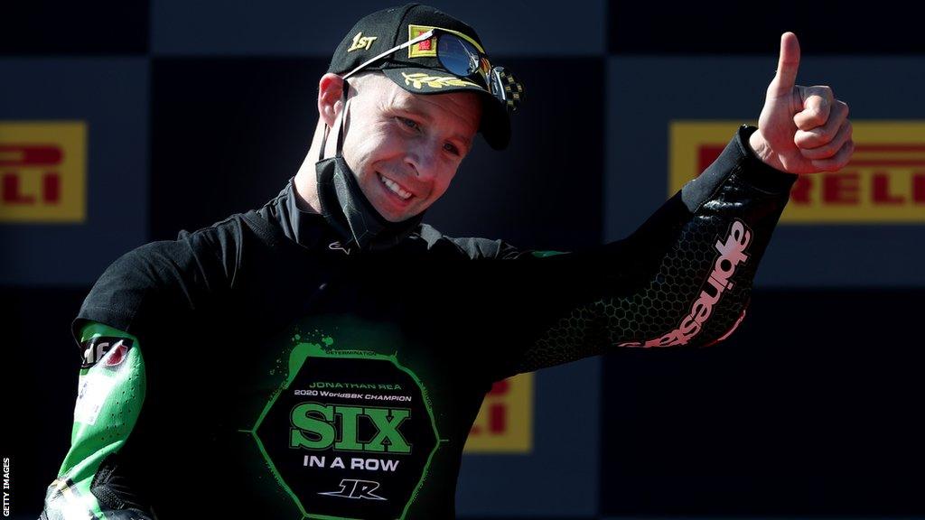 Jonathan Rea won his sixth World Superbike title with Kawasaki in 2020