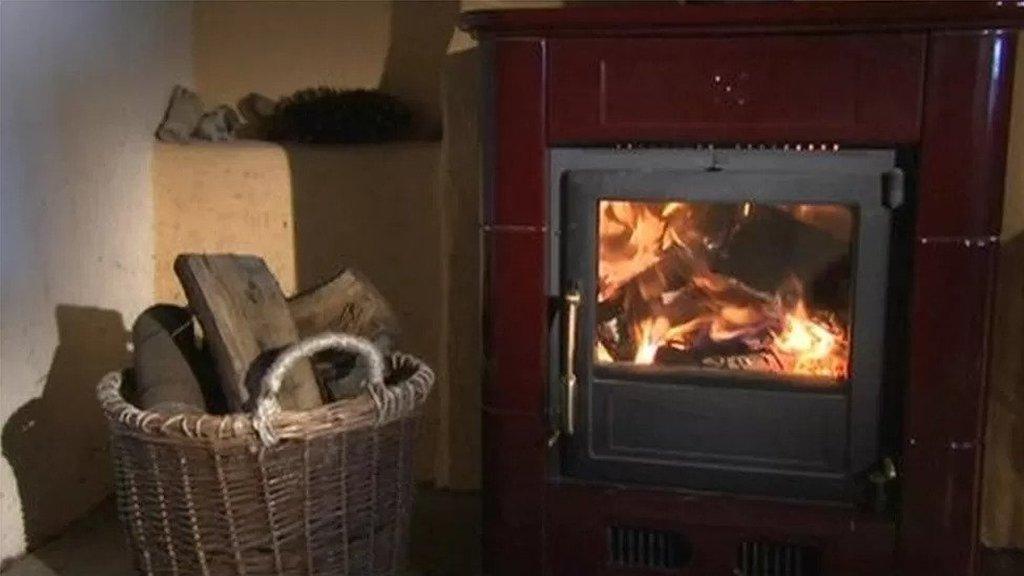 A log burner