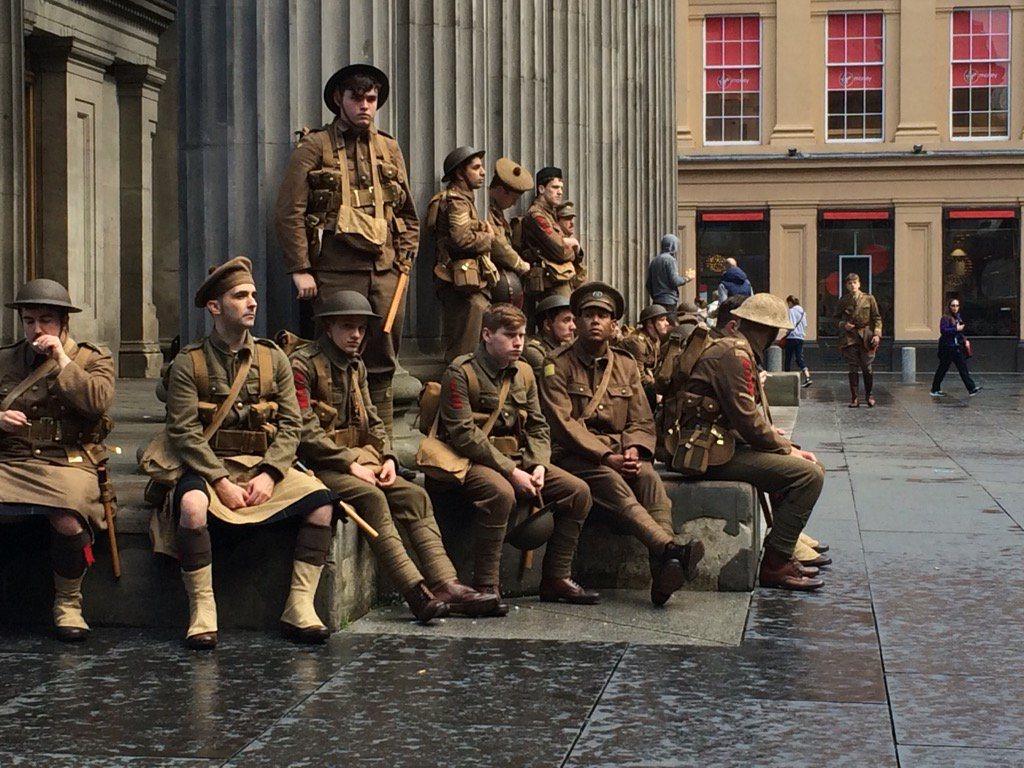 Royal Exchange Square in Glasgow