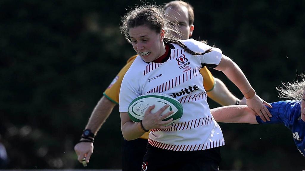 Beth Cregan in action for Ulster