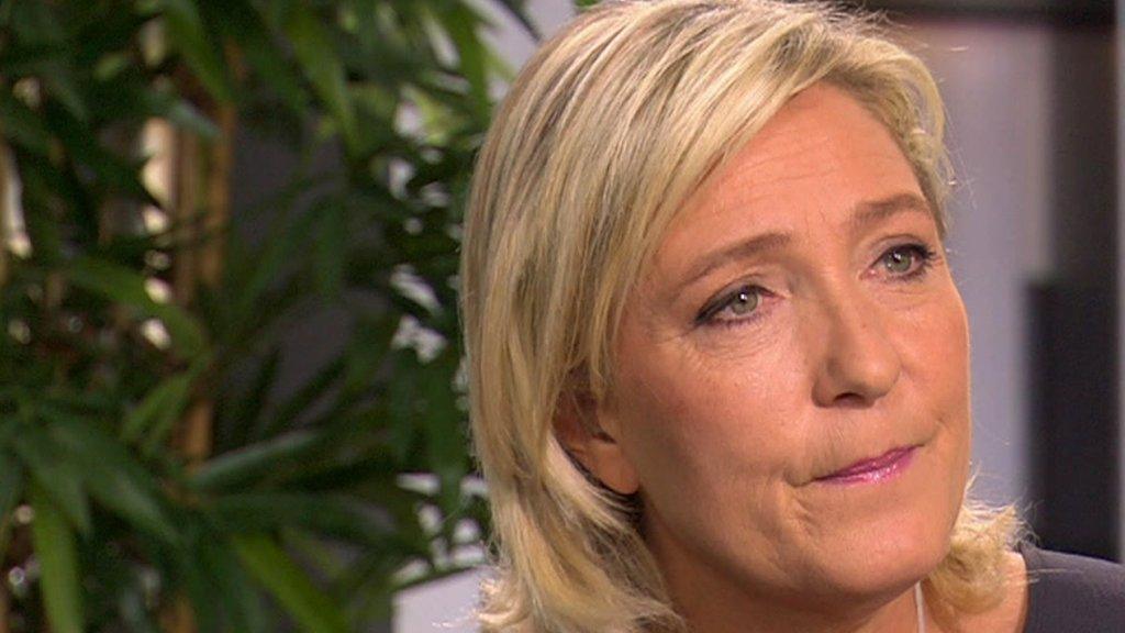 Marine Le Pen, France's National Front leader