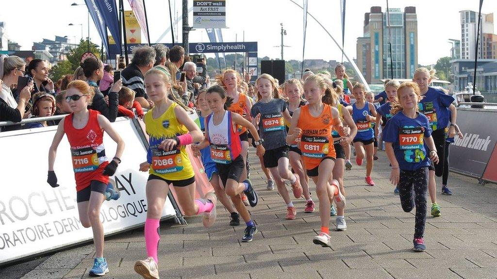 Young runners