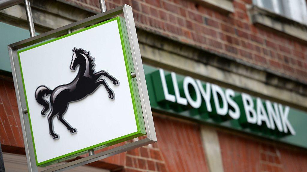 Lloyds bank sign