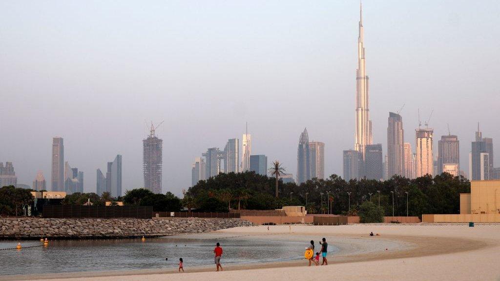 A view of a Dubai landscape