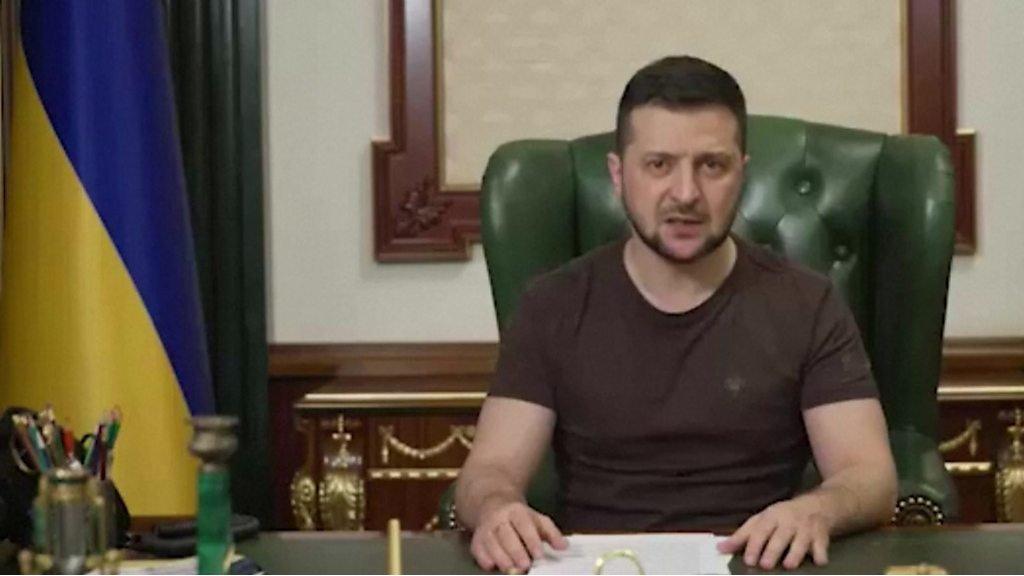 President Volodymyr Zelensky