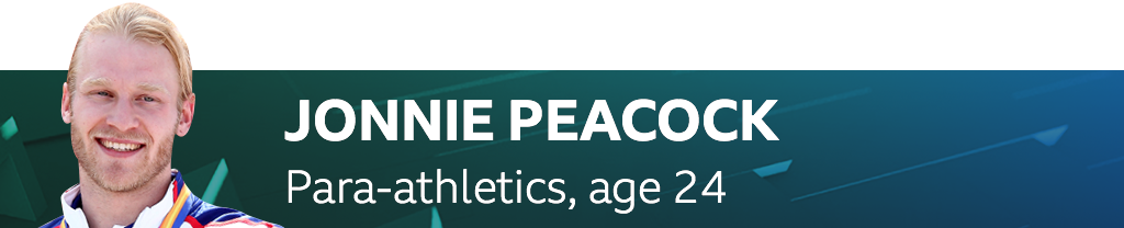 Jonnie Peacock. Para-athletics. Age: 24