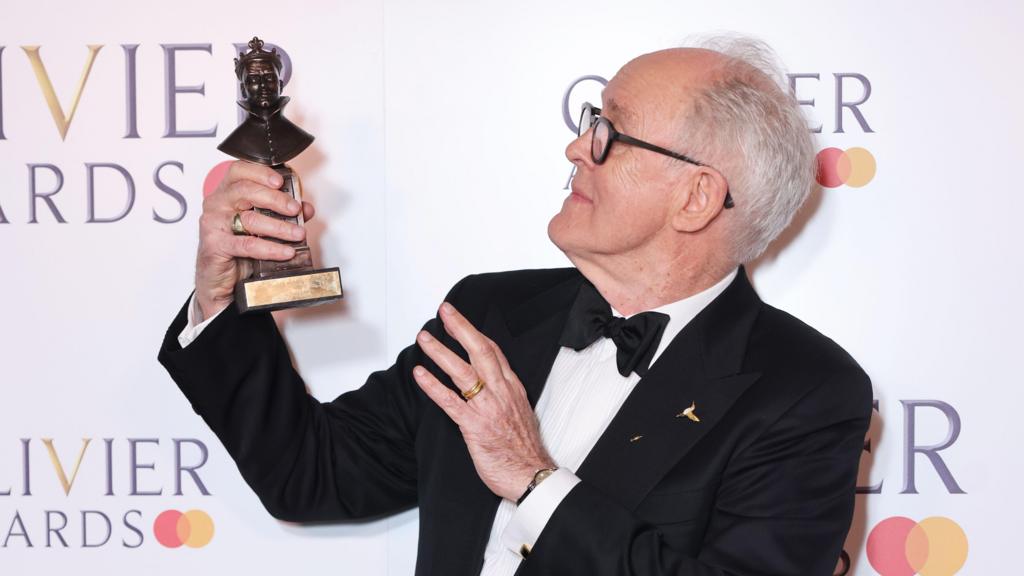 Olivier Awards: John Lithgow’s doorstops, Zumba classes and other moments from the night