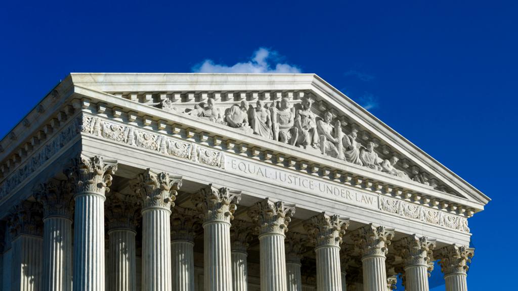 US Supreme Court in Washington DC