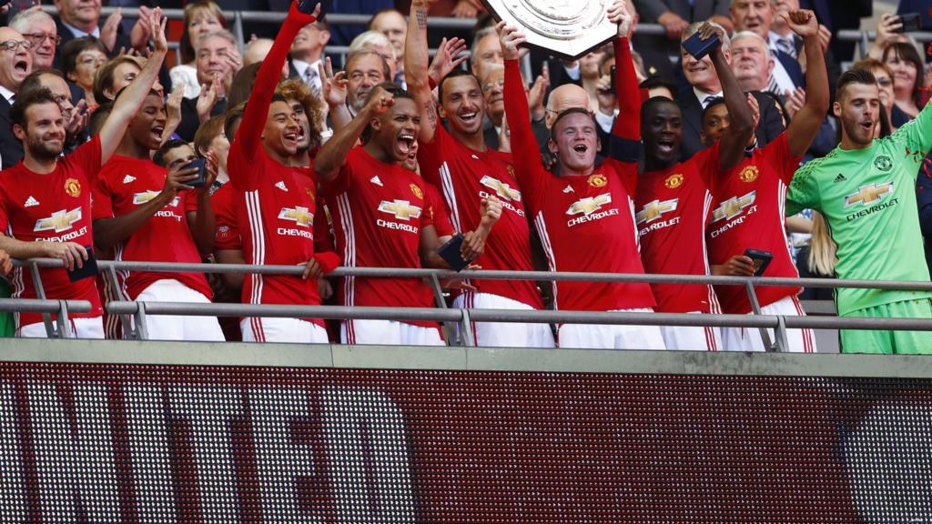 Man Utd win the Community Shield