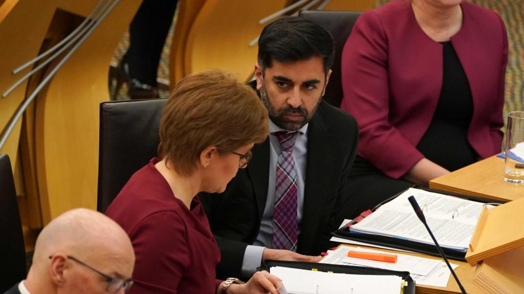 Nicola Sturgeon and Humza Yousaf