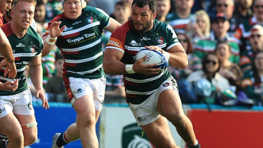 Leicester captain Ellis Genge