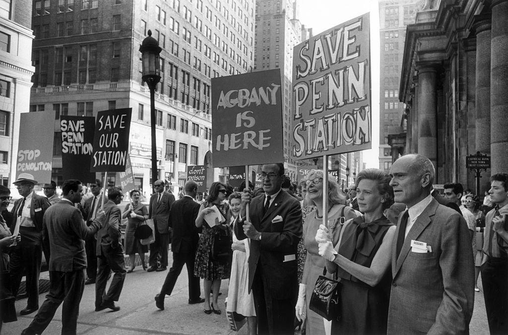 Just a few activists and architects tried to stop the bulldozing of the station in 1963