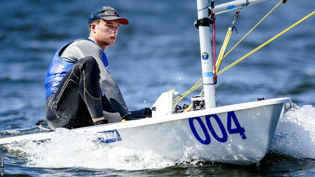 Micky Beckett's ILCA 7 silver was his first medal at a Sailing World Championships