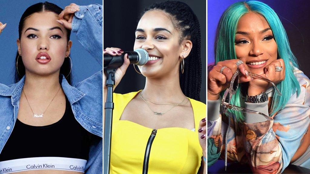 Brits Critics' Choice nominees (L_R): Mabel, Jorja Smith and Stefflon Don