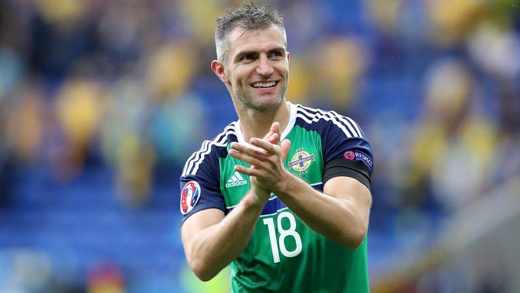 Aaron Hughes at Euro 2016