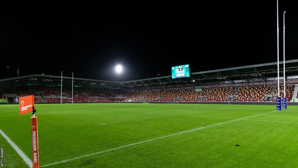 Gtech Community Stadium, the home of London Irish RFC