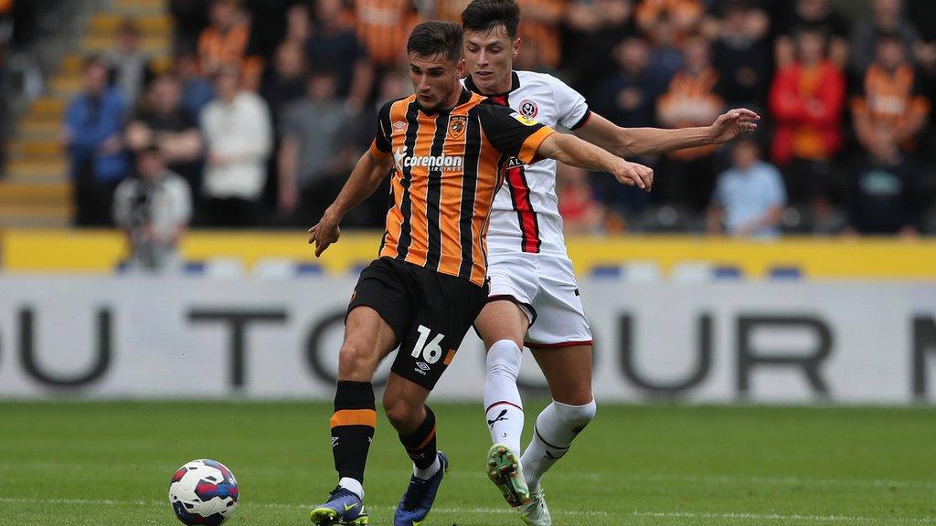 Hull City player Ryan Longman who has joined Millwall on loan for the 2023-24 season