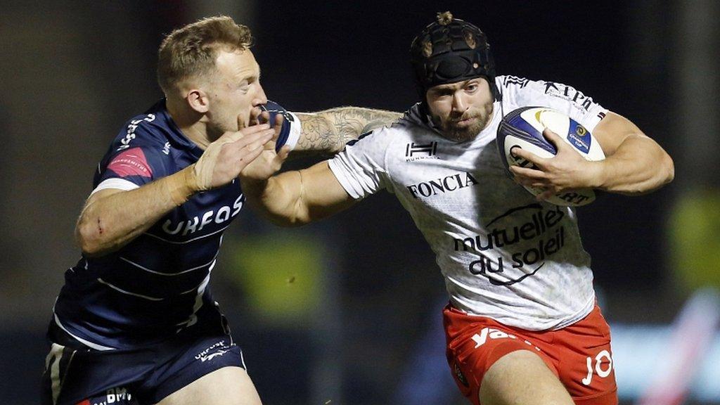 Byron McGuigan and Leigh Halfpenny