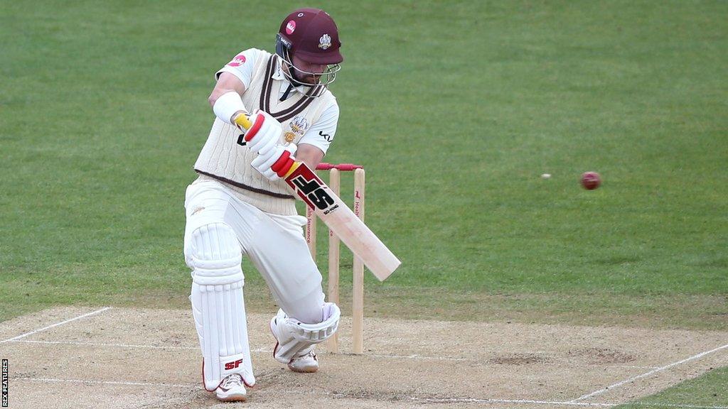 Rory Burns batting for Surrey