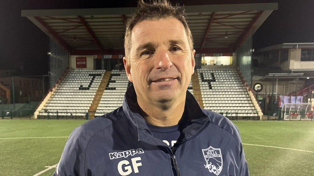 Gary Freeman has been Jersey Bulls manager since the club began in 2019