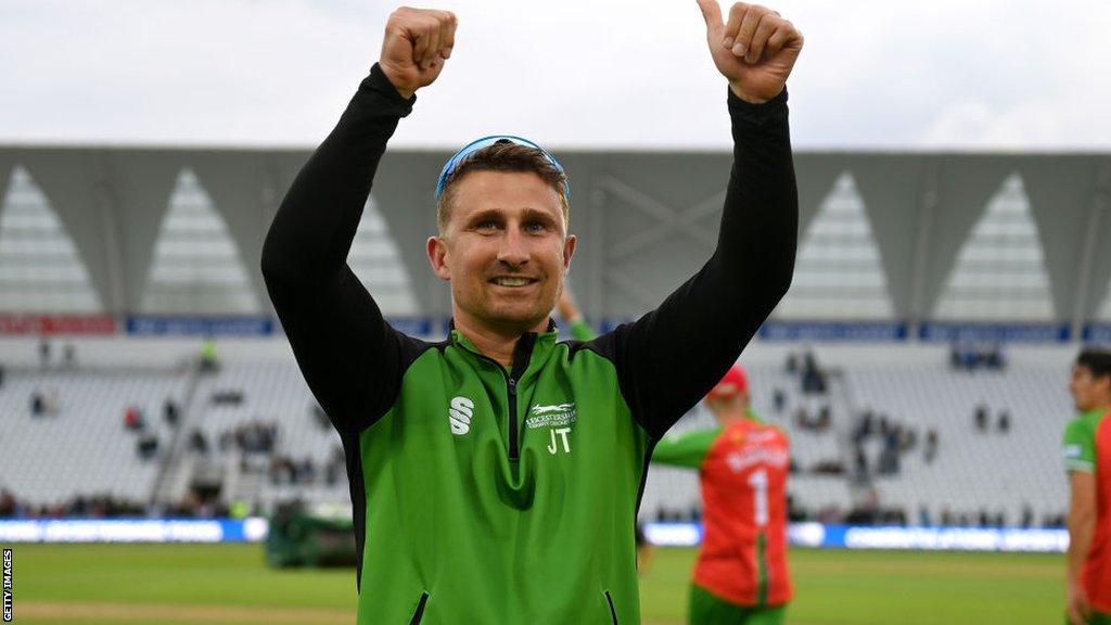 Leicestershire interim head coach James Taylor