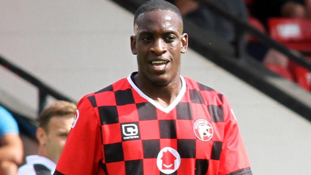 Walsall midfielder Isaiah Osbourne