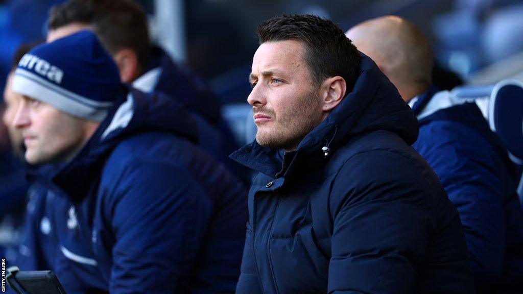 Millwall manager Joe Edwards