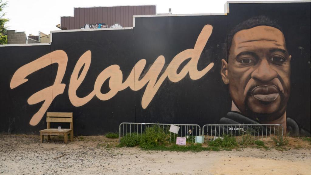 George Floyd mural in Atlanta