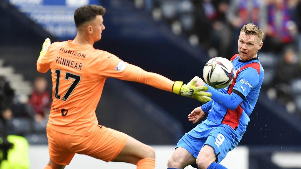 Billy Mckay killed the tie after cushioning in Inverness' third goal after the break