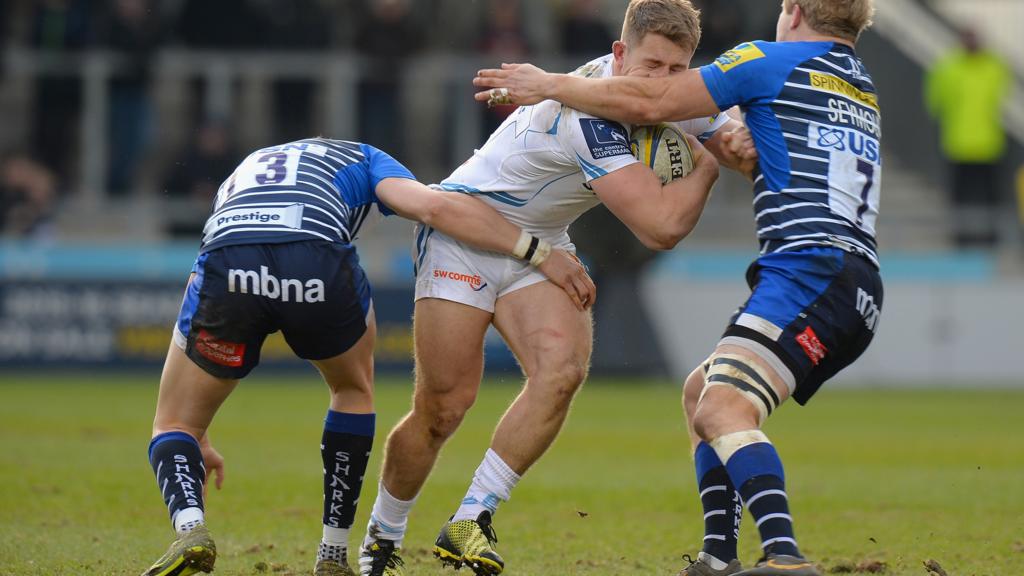 Gareth Steenson, David Seymour and Sam James