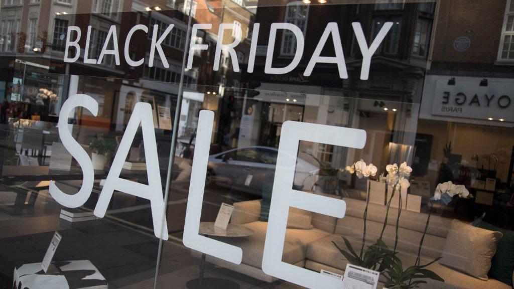 Black Friday sale sign