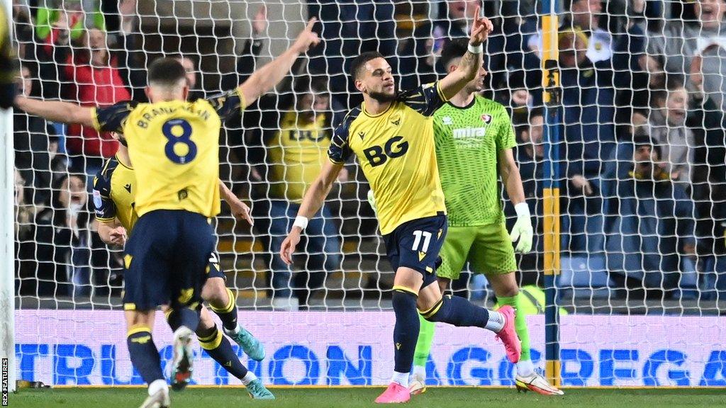 Oxford United head coach Liam Manning says their crucial win over Cheltenham was a 'terrific night for the club'.