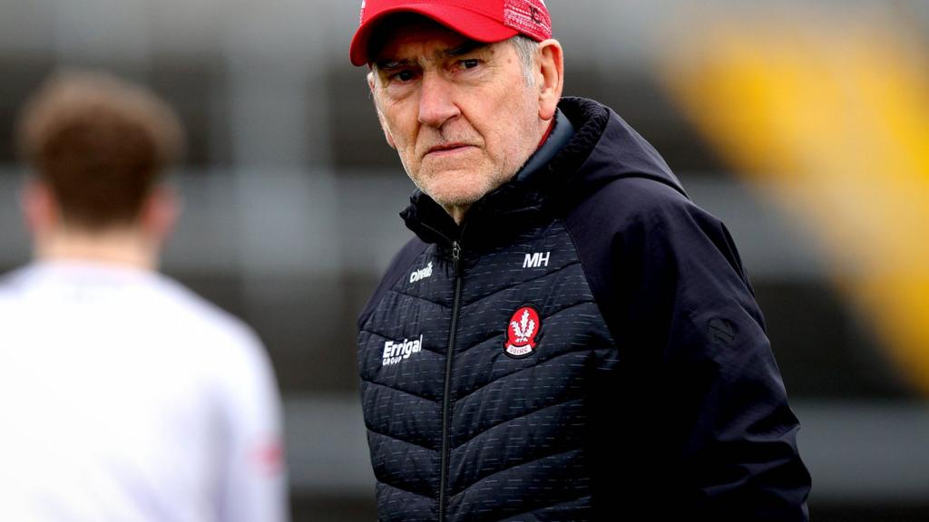 Derry manager Mickey Harte