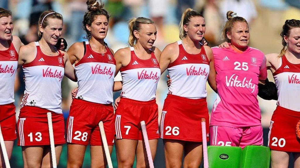 The England Hockey team