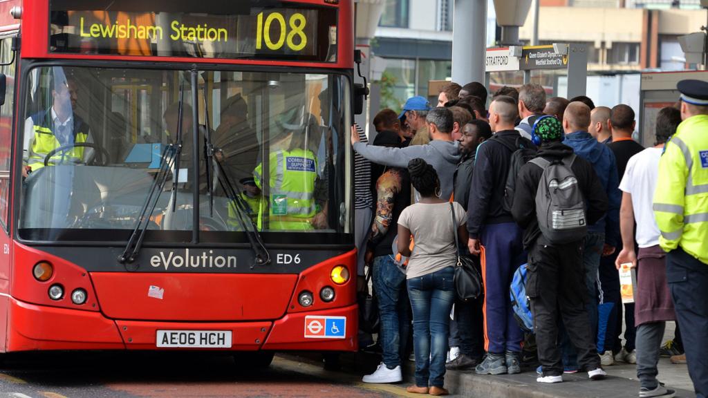 Stratford queue