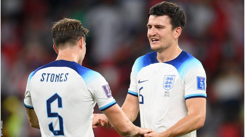 John Stones and Harry Maguire